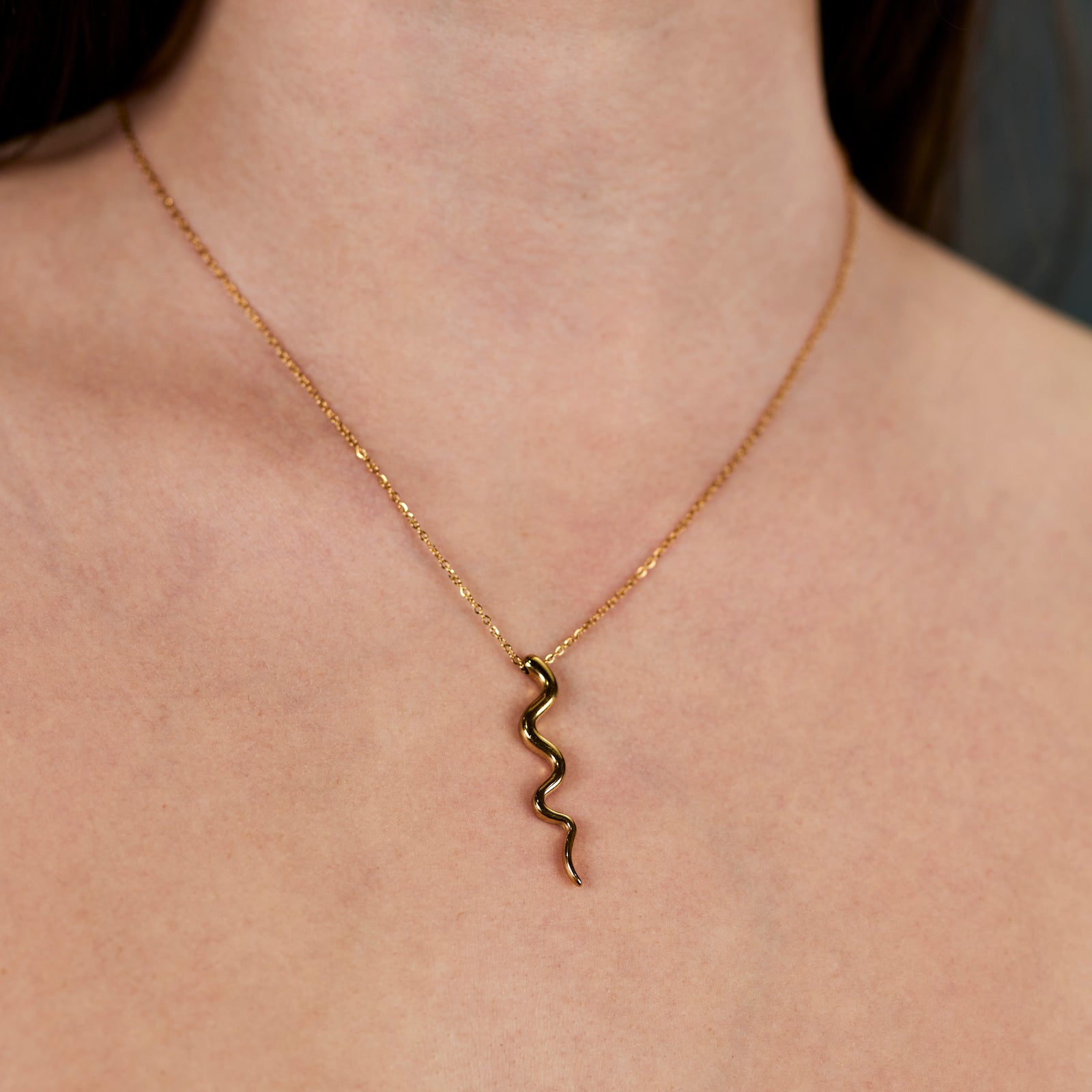 Cadena Serpiente Mediana