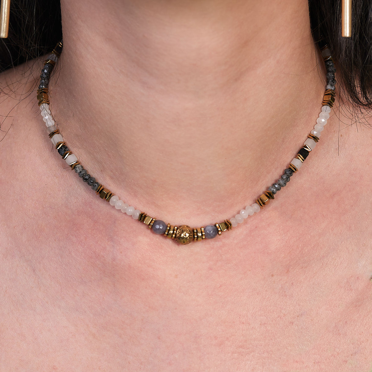 Collar de Piedras Ágata