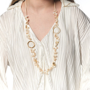 Collar  de Nácar Tejido