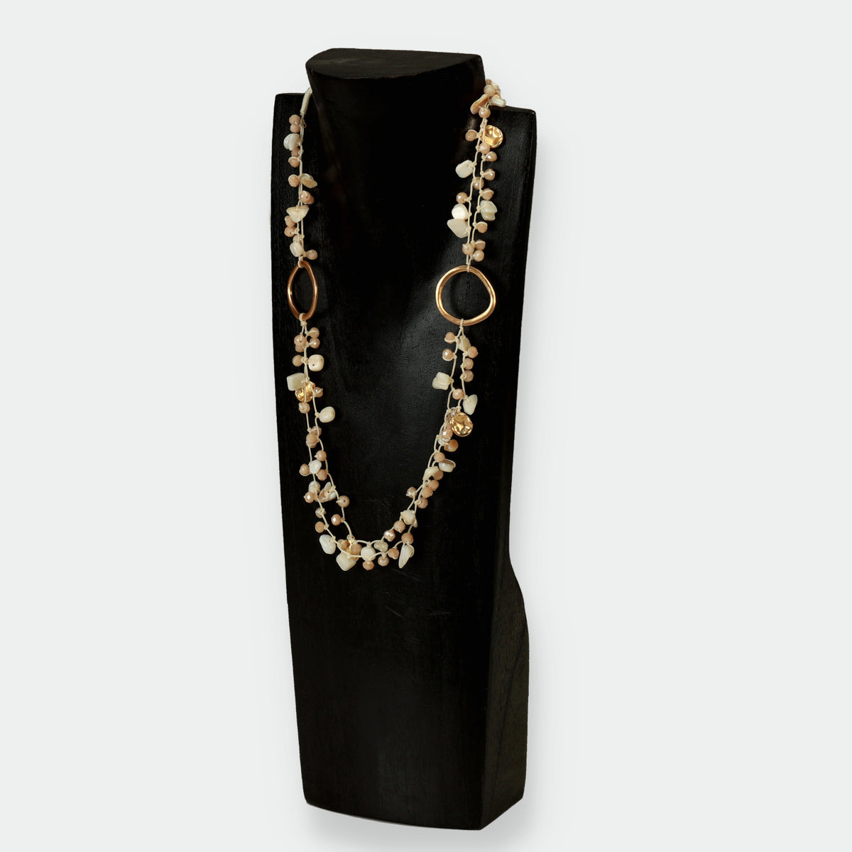 Collar  de Nácar Tejido