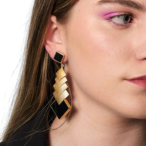 Pendientes Elegantes Negros