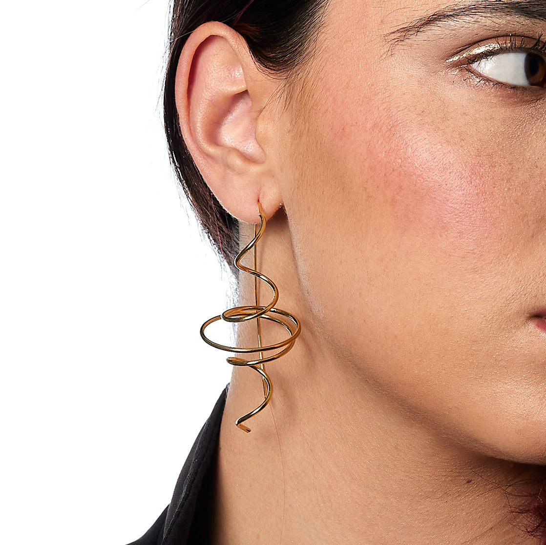 Pendientes Espiral