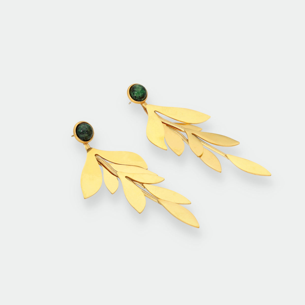 Pendientes Largos Hojas