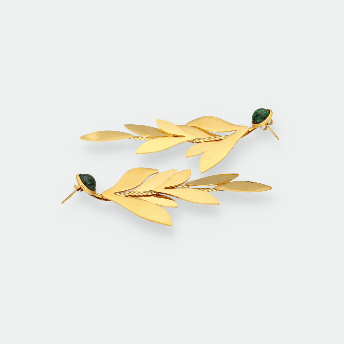 Pendientes Largos Hojas