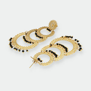 Pendientes Largos Semiredondos