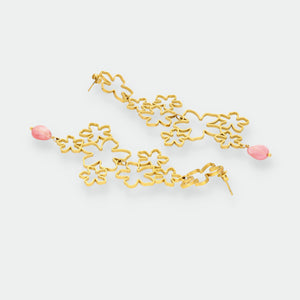 Pendientes Largos Flores