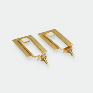 Pendientes Largos Nácar