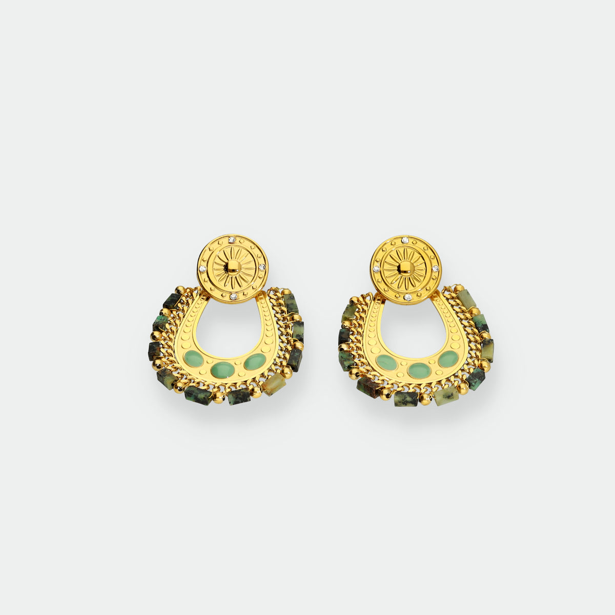 Pendientes Herradura