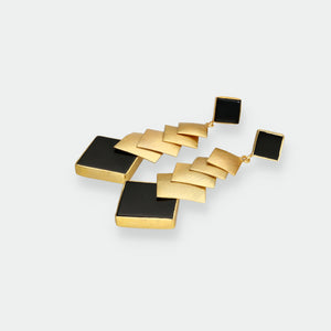 Pendientes Elegantes Negros