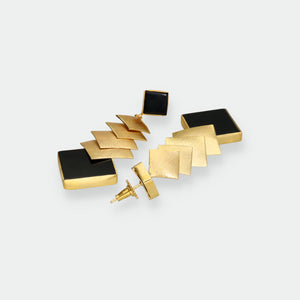 Pendientes Elegantes Negros