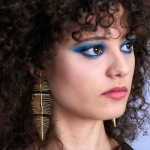 Pendientes Largos Hojas